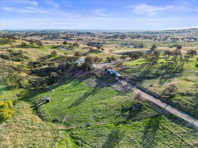a view of a city with an ocean