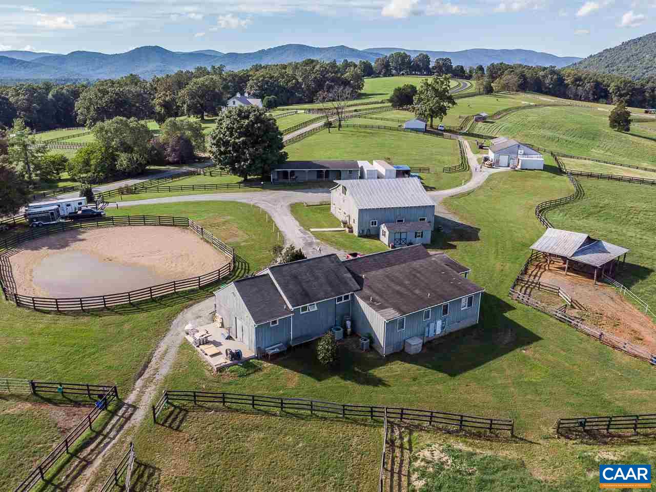 4699 Catterton Road Free Union, VA 22940 - Photo 6 of 8 an aerial view of a house with outdoor space swimming pool