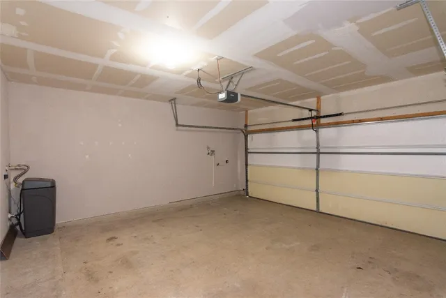 a view of a room with an empty space