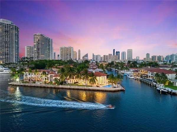 a view of a city with tall buildings