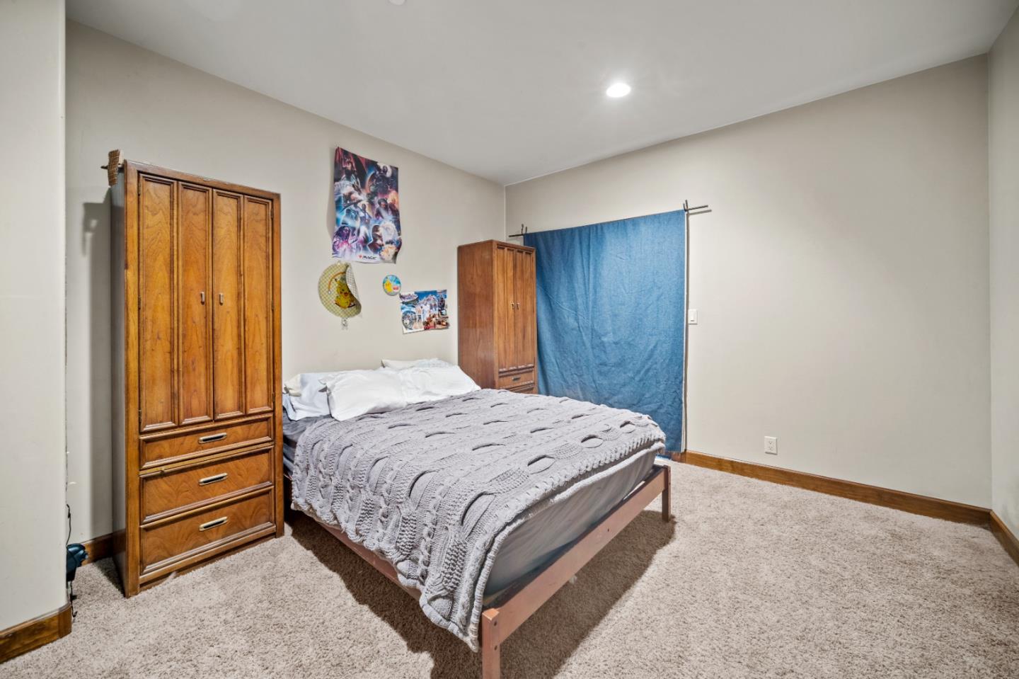 17551 Pond Derosa Lane Prunedale, CA 93907 - Photo 38 of 63 a bedroom with a bed and a window