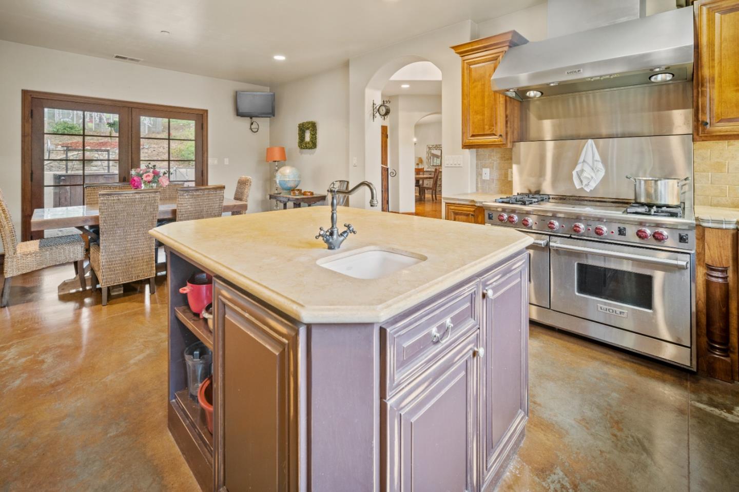 17551 Pond Derosa Lane Prunedale, CA 93907 - Photo 10 of 63 a kitchen with a stove and a sink