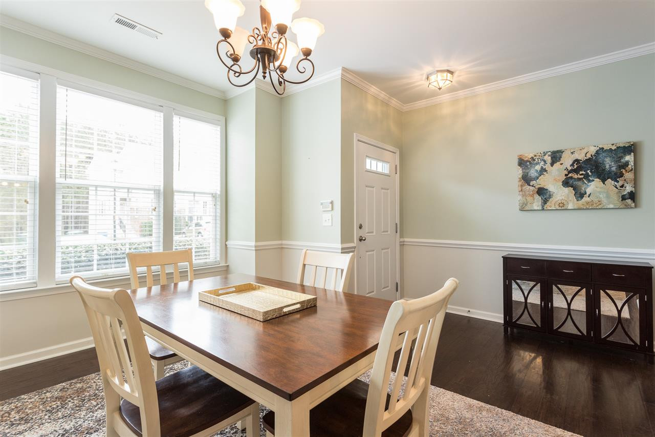 Dining Room with lots of Natural Light