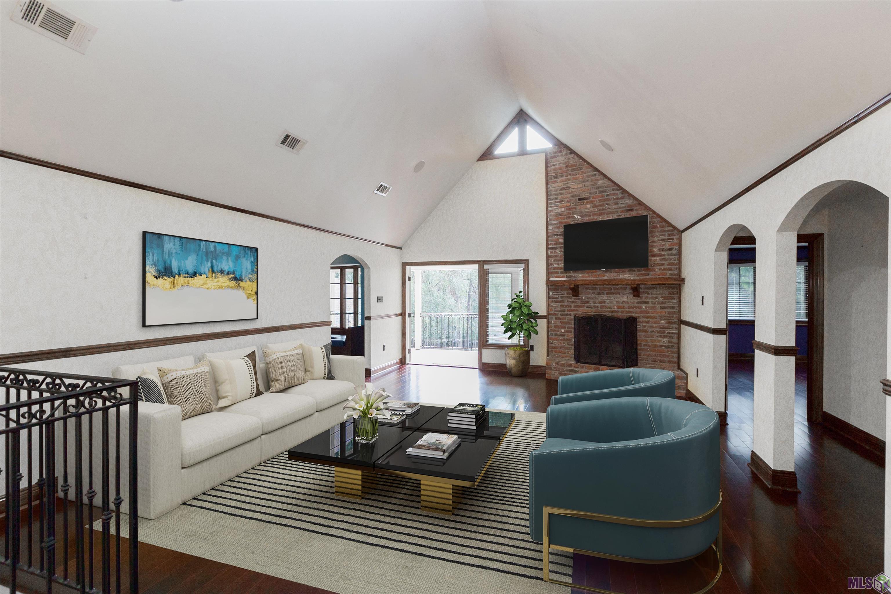 6414 Highland Road Baton Rouge, LA 70808 - Photo 1 of 25 Living Room Staged