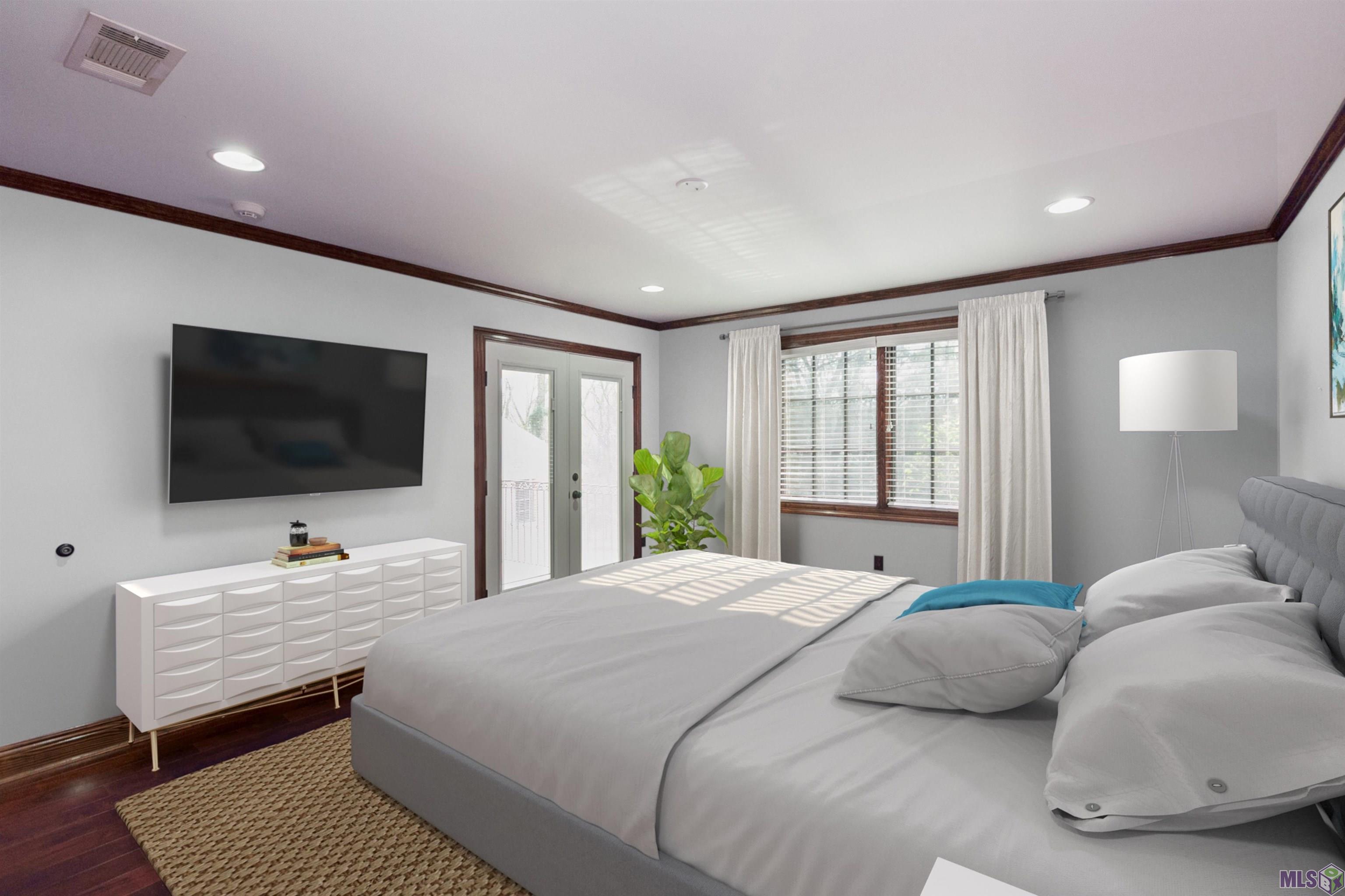 6414 Highland Road Baton Rouge, LA 70808 - Photo 9 of 25 Master Bedroom - Staged