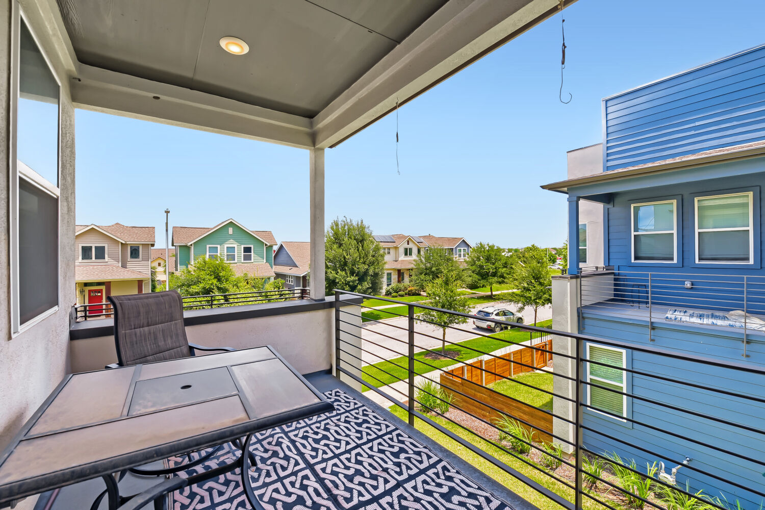 9015 Cattle Baron Path, Unit 1605 Austin, TX 78747 - Photo 21 of 28 Balcony off of Primary Ensuite