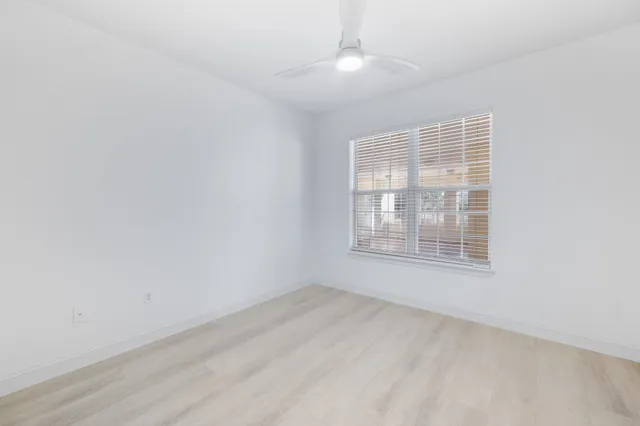 a view of hallway with an outdoor space