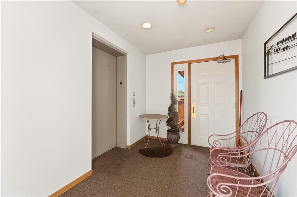 99 Bridge Street, Unit 18 Bridgewater, PA 15009 - Photo 2 of 32 The Elevator lobby is just a few steps away from your front door!