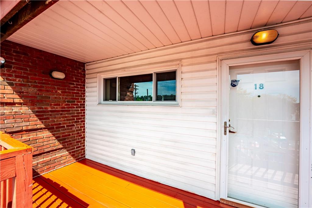 99 Bridge Street, Unit 18 Bridgewater, PA 15009 - Photo 6 of 32 Your main entrance from the back and a great hang-out area!