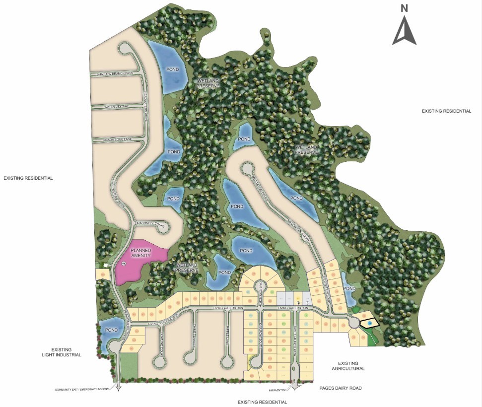 86233 Living Waters Run Yulee, FL 32097 - Photo 23 of 28 86233 Living Waters Run Sitemap