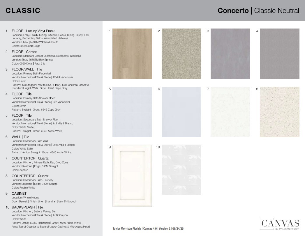 86233 Living Waters Run Yulee, FL 32097 - Photo 4 of 28 86233 Living Waters Run design selections! This home is currently under construction and selections are subject to change.