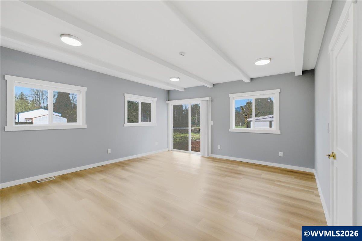 28411 Liberty Road Sweet Home, OR 97386 - Photo 31 of 50 a view of an empty room with a window