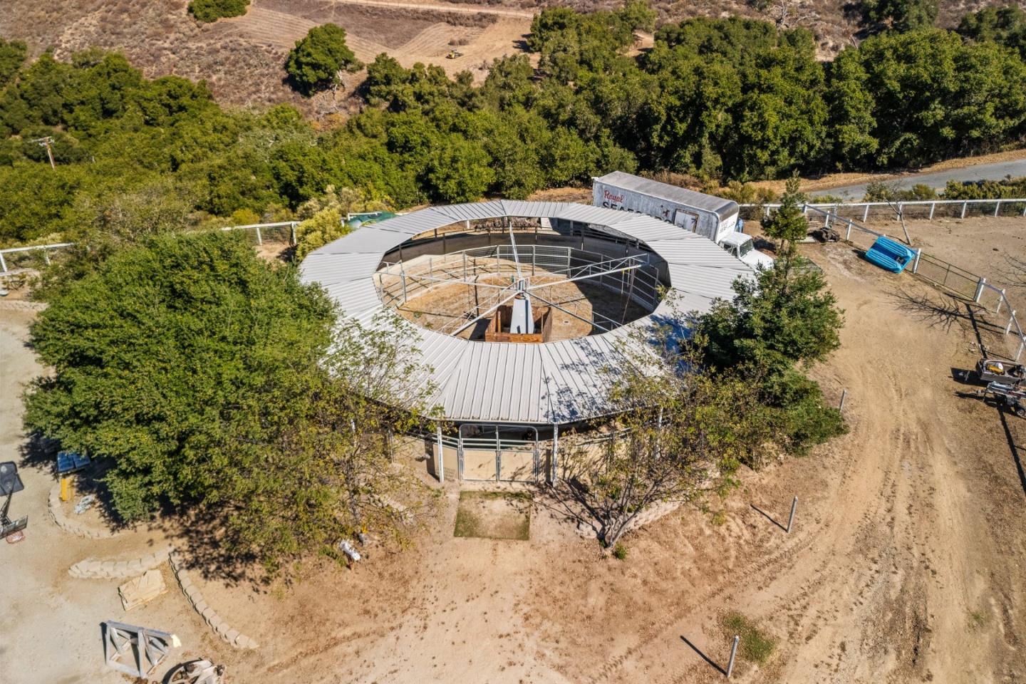 350 San Benancio Road Salinas, CA 93908 - Photo 27 of 68 an aerial view of a house with yard swimming pool and outdoor seating
