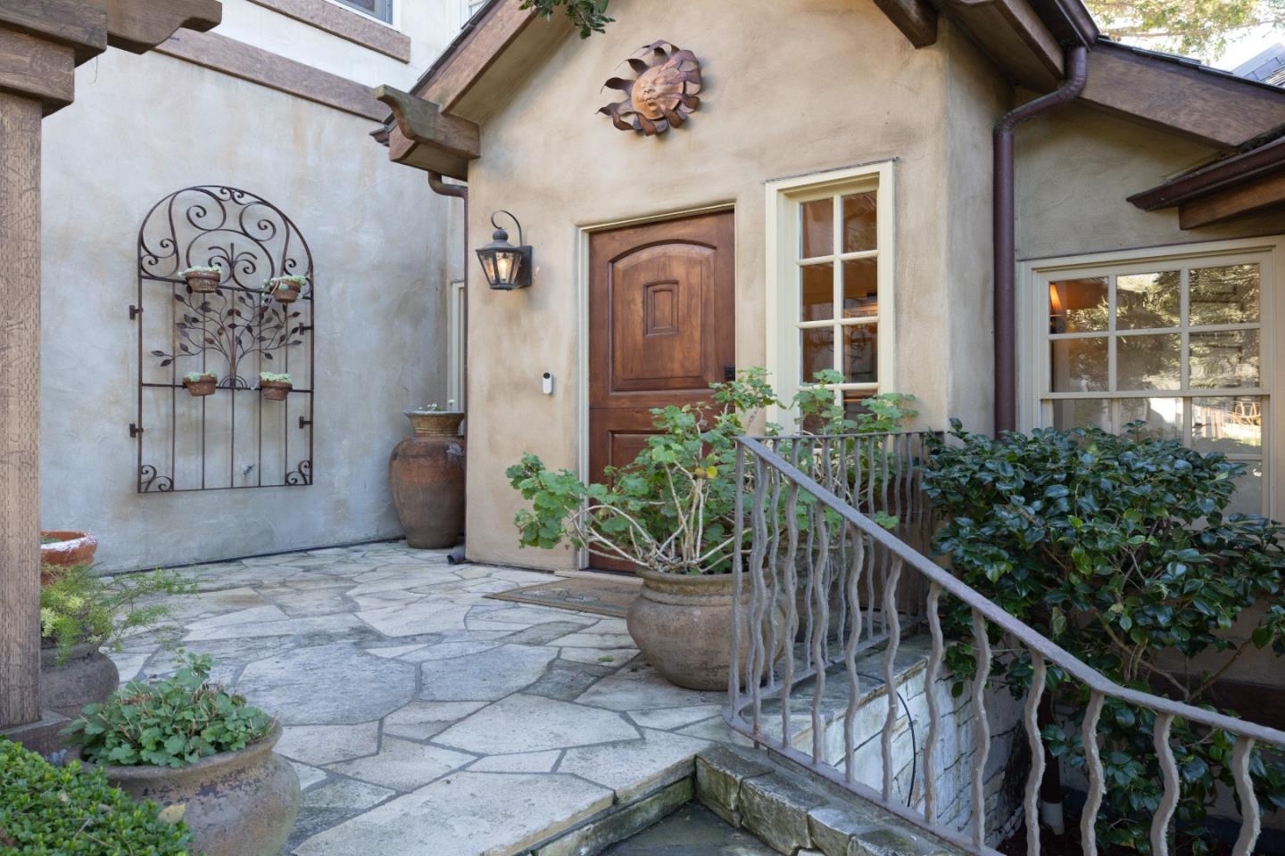3 Santa Fe Street Carmel, CA 93923 - Photo 4 of 72 a view of front door and porch
