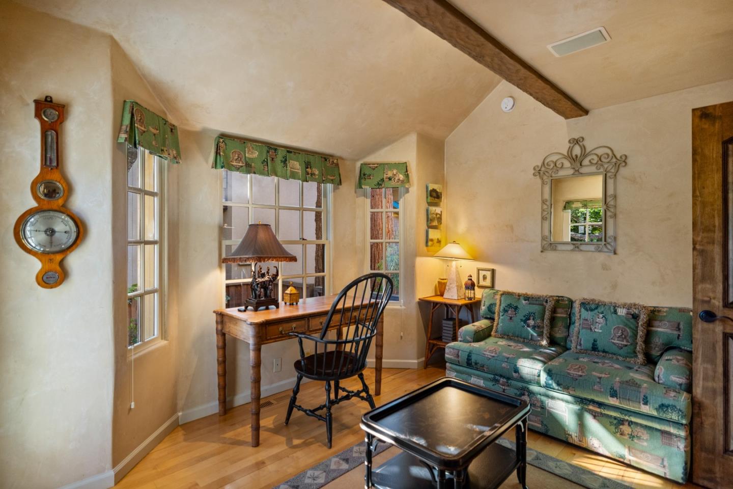 3 Santa Fe Street Carmel, CA 93923 - Photo 49 of 72 a living room with furniture and a window