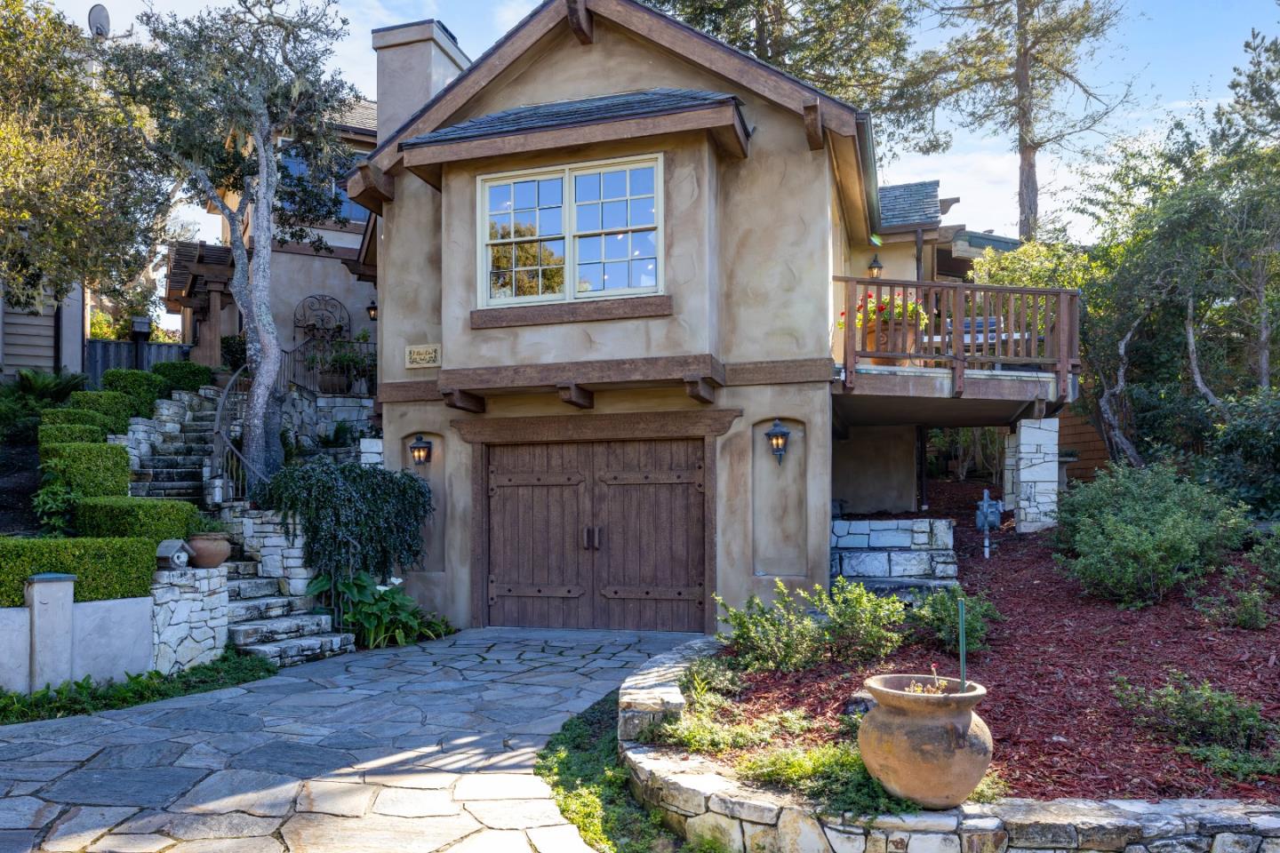 3 Santa Fe Street Carmel, CA 93923 - Photo 67 of 72 a front view of a house with garden
