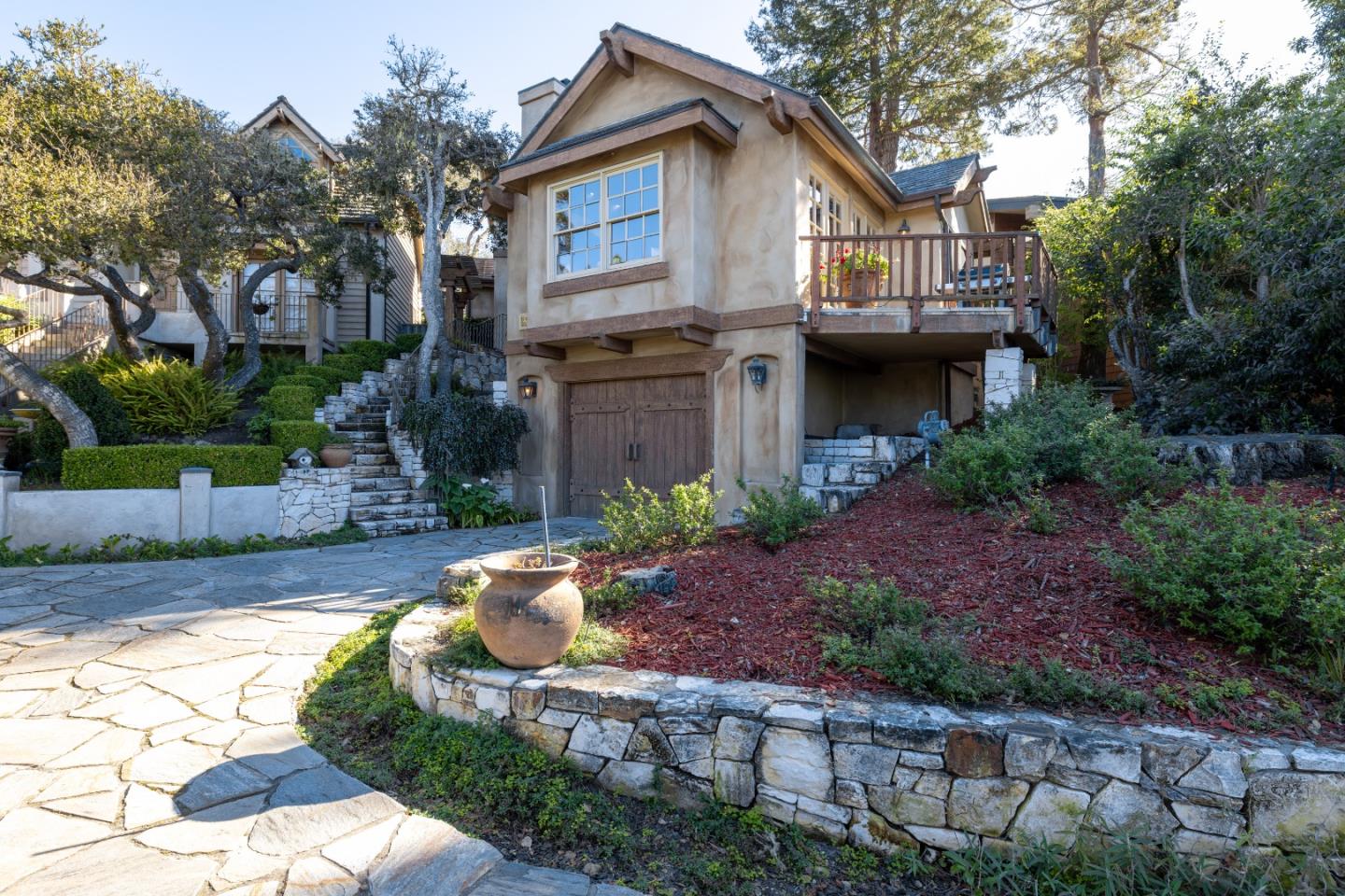 3 Santa Fe Street Carmel, CA 93923 - Photo 68 of 72 a front view of a house with garden
