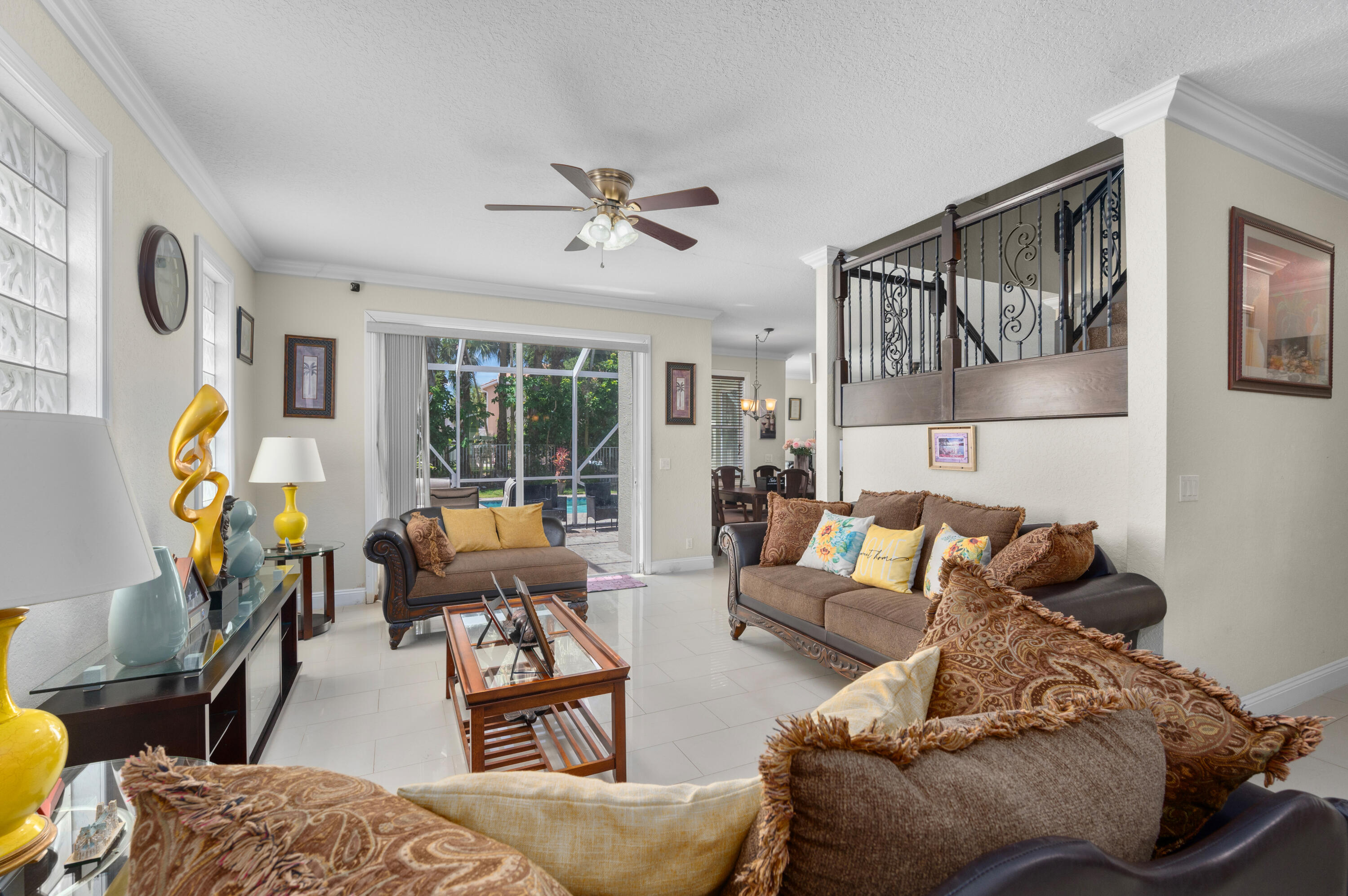 311 Berenger Walk Royal Palm Beach, FL 33414 - Photo 5 of 34 a living room with furniture and wooden floor