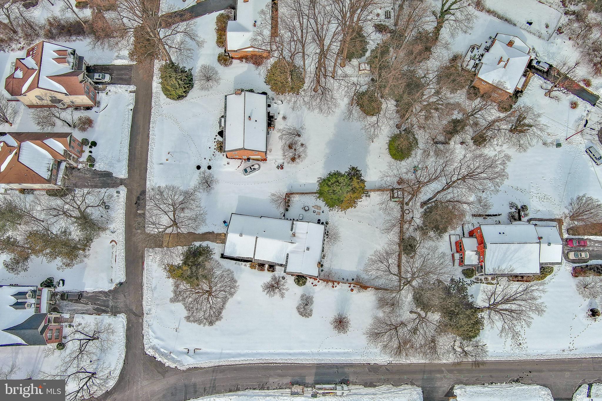 2849 Hideaway Road Fairfax, VA 22031 - Photo 39 of 45 an aerial view of residential houses with outdoor space