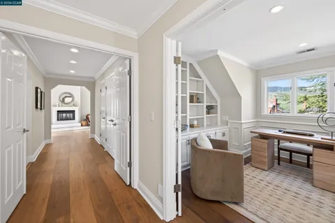 a view of living room and front door
