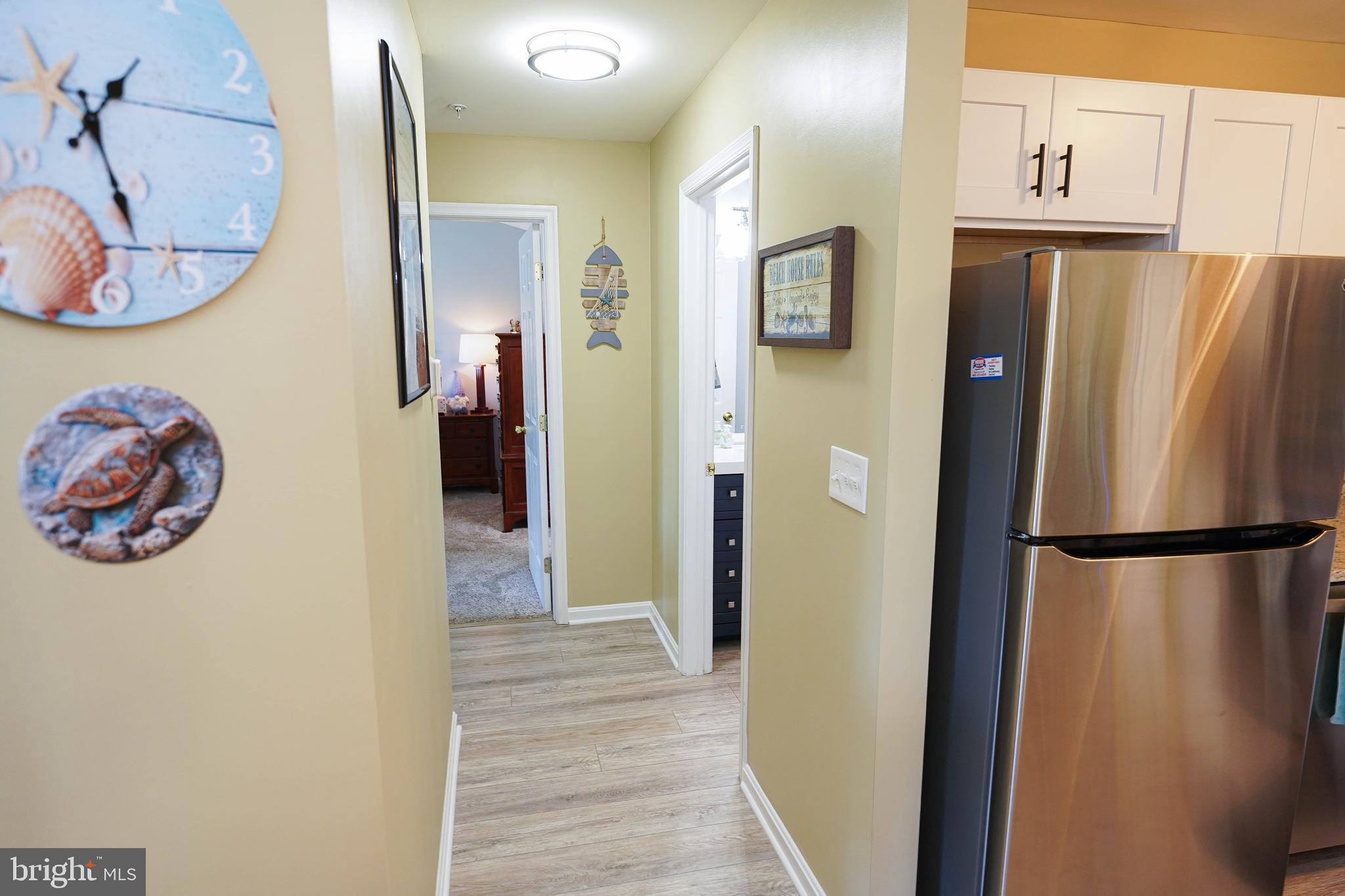 11421 Manklin Creek Road, Unit 4 Berlin, MD 21811 - Photo 28 of 47 Hallway leading to bedrooms