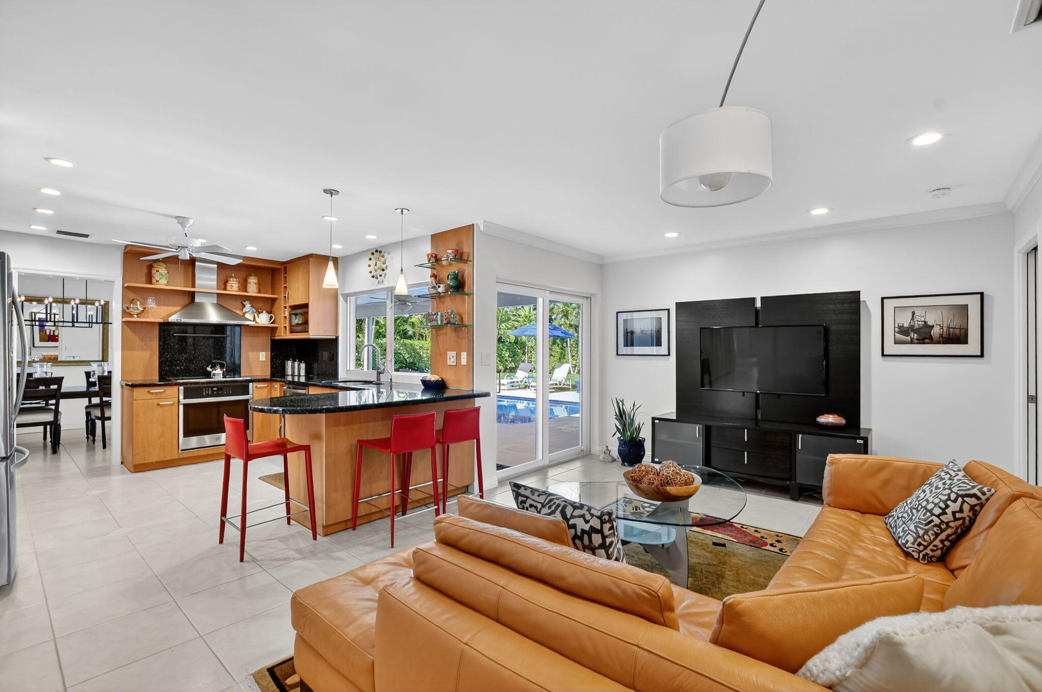 801 Southwest 16th Street Boca Raton, FL 33486 - Photo 9 of 28 Open Family/Kitchen