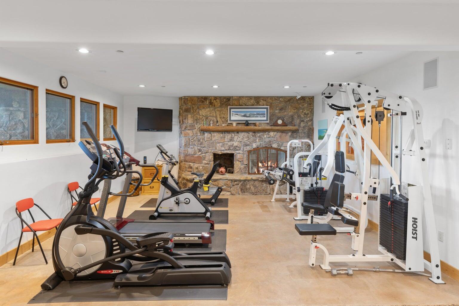 3036 Laughing Dog Road Placerville, CO 81430 - Photo 23 of 37 Gym