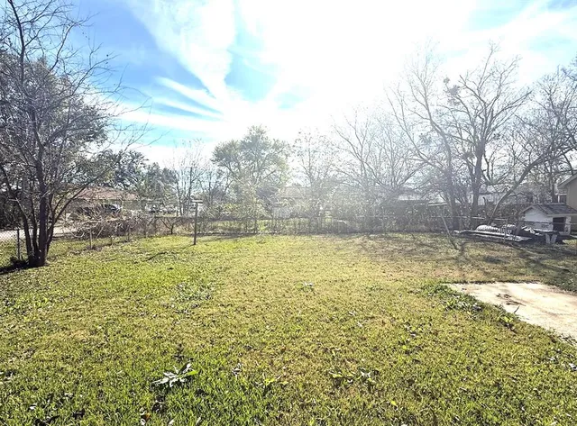 a view of outdoor space and yard