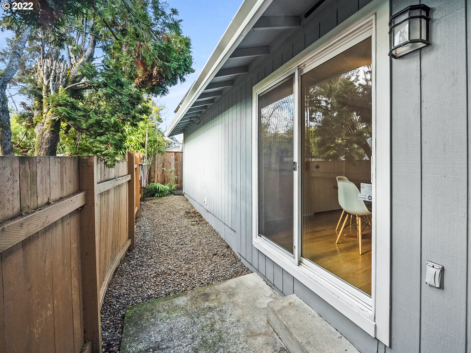 8810 Southeast Rural Street Portland, OR 97266 - Photo 29 of 32 a view of backyard from door