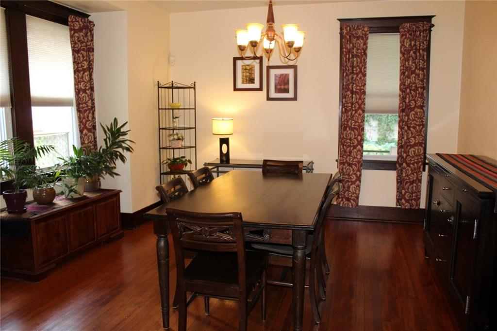 1531 Pennock Road Pittsburgh, PA 15212 - Photo 3 of 14 Entertain your guests in the spacious dining with hardwood floors just steps away from the fully equipped eat-in kitchen.