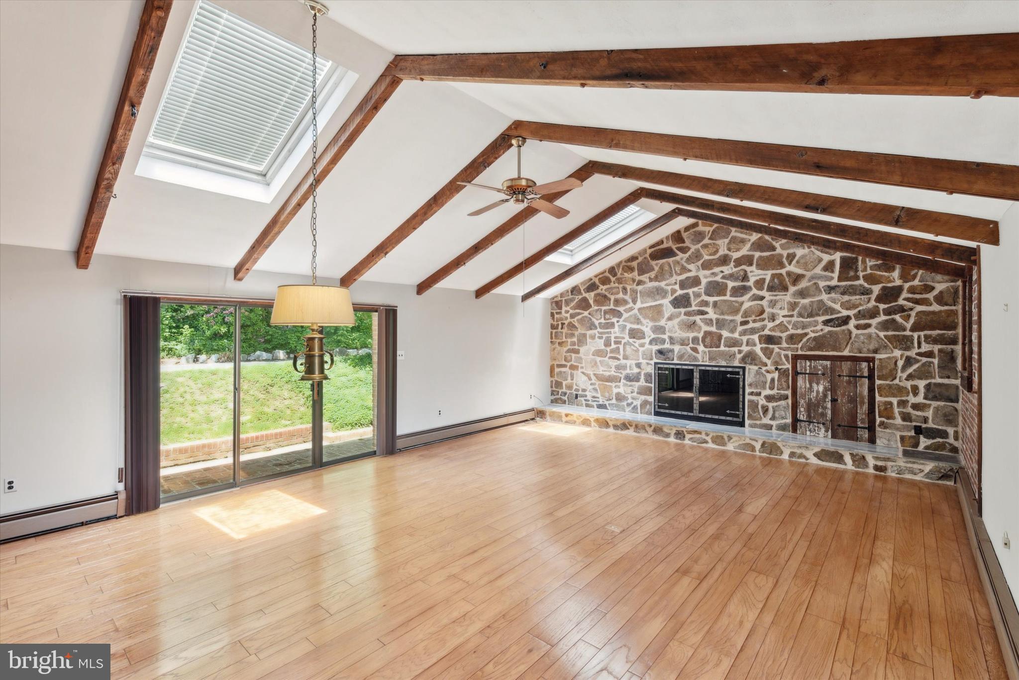 217 Downing Road Downingtown, PA 19335 - Photo 3 of 38 A WOW Family Rm with Beautiful Stone
Fireplace