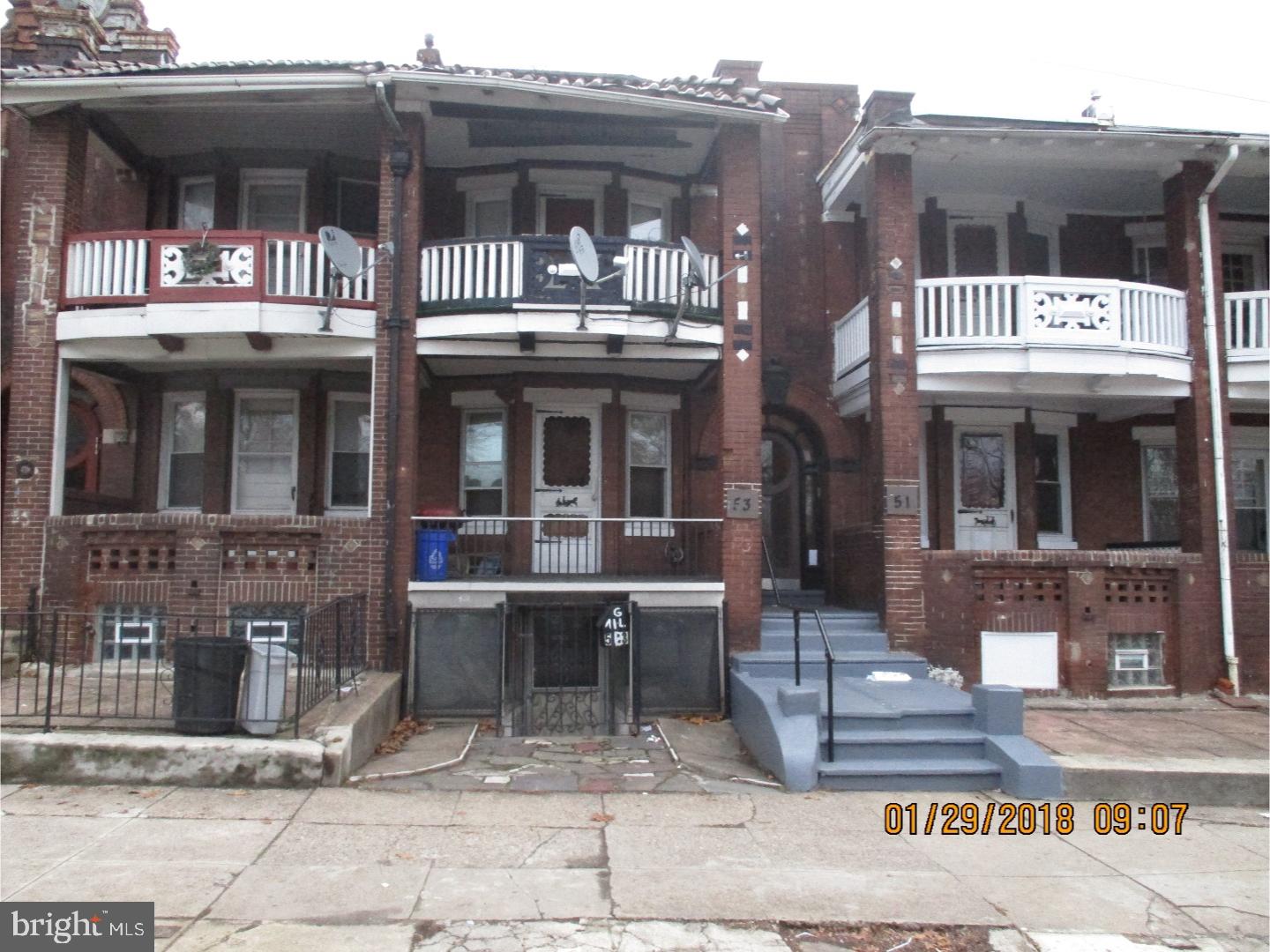 53 North 63rd Street Philadelphia, PA 19139 - Photo 4 of 13 Exterior Front