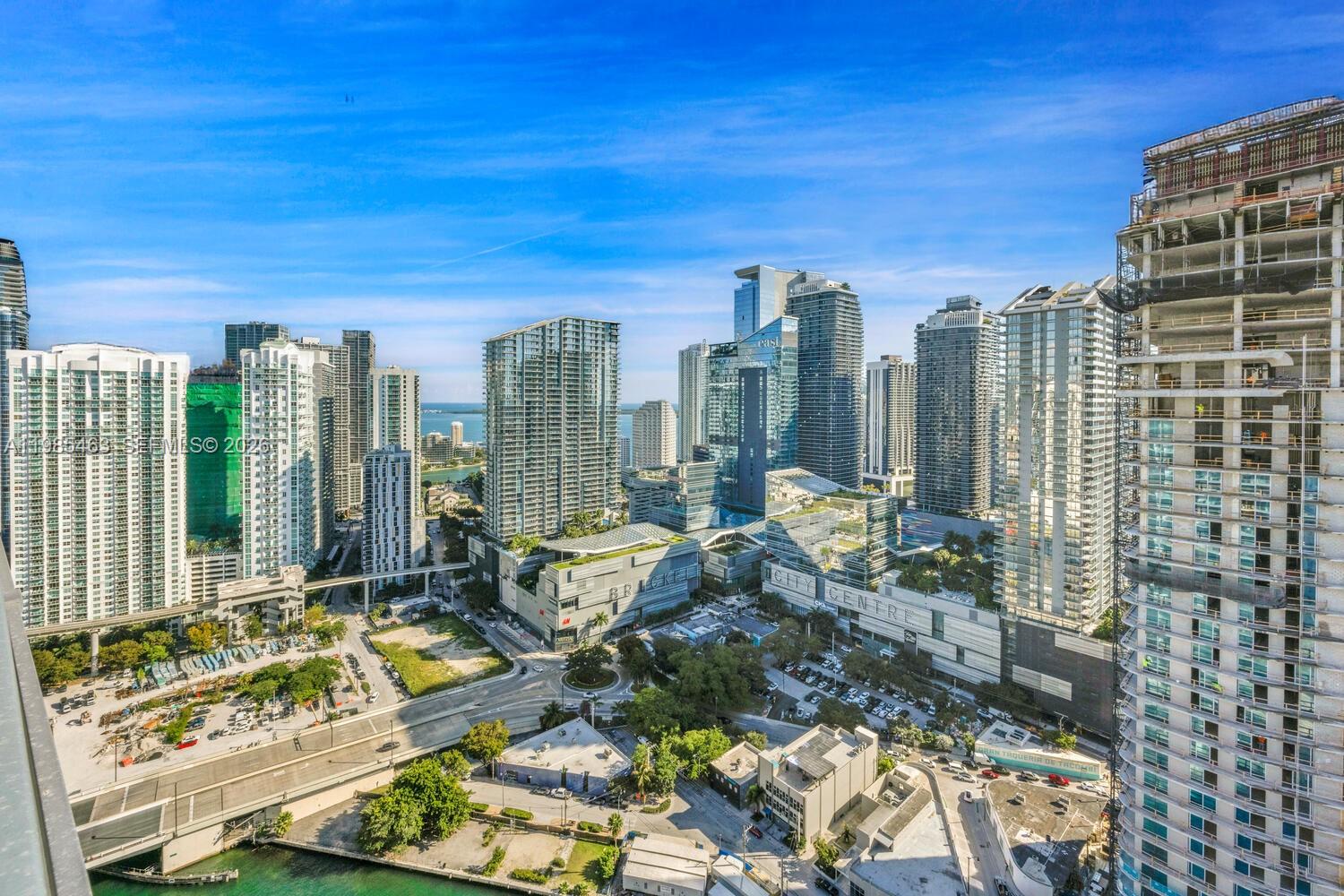 92 Southwest 3rd Street, Unit 3904 Miami, FL 33130 - Photo 23 of 30 a view of city with tall buildings