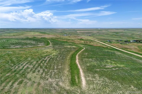 a view of an ocean and beach