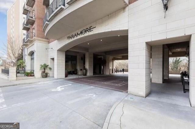 2255 Peachtree Road Northeast, Unit 820 Atlanta, GA 30305 - Photo 3 of 18 Entrance to the parking lot. 2 spaces.