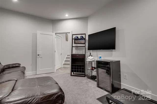 a view of a building with a yard