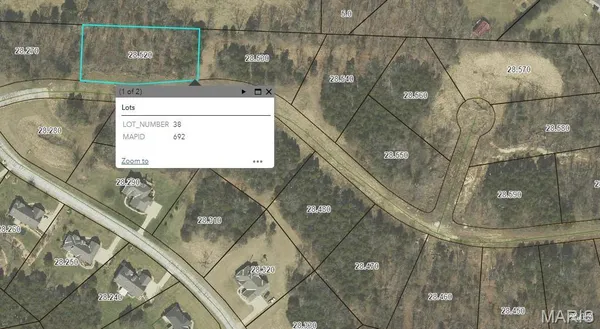 $63,000 | Lot #38 Scarlet Oak Loop, Villa Ridge, MO 63089
