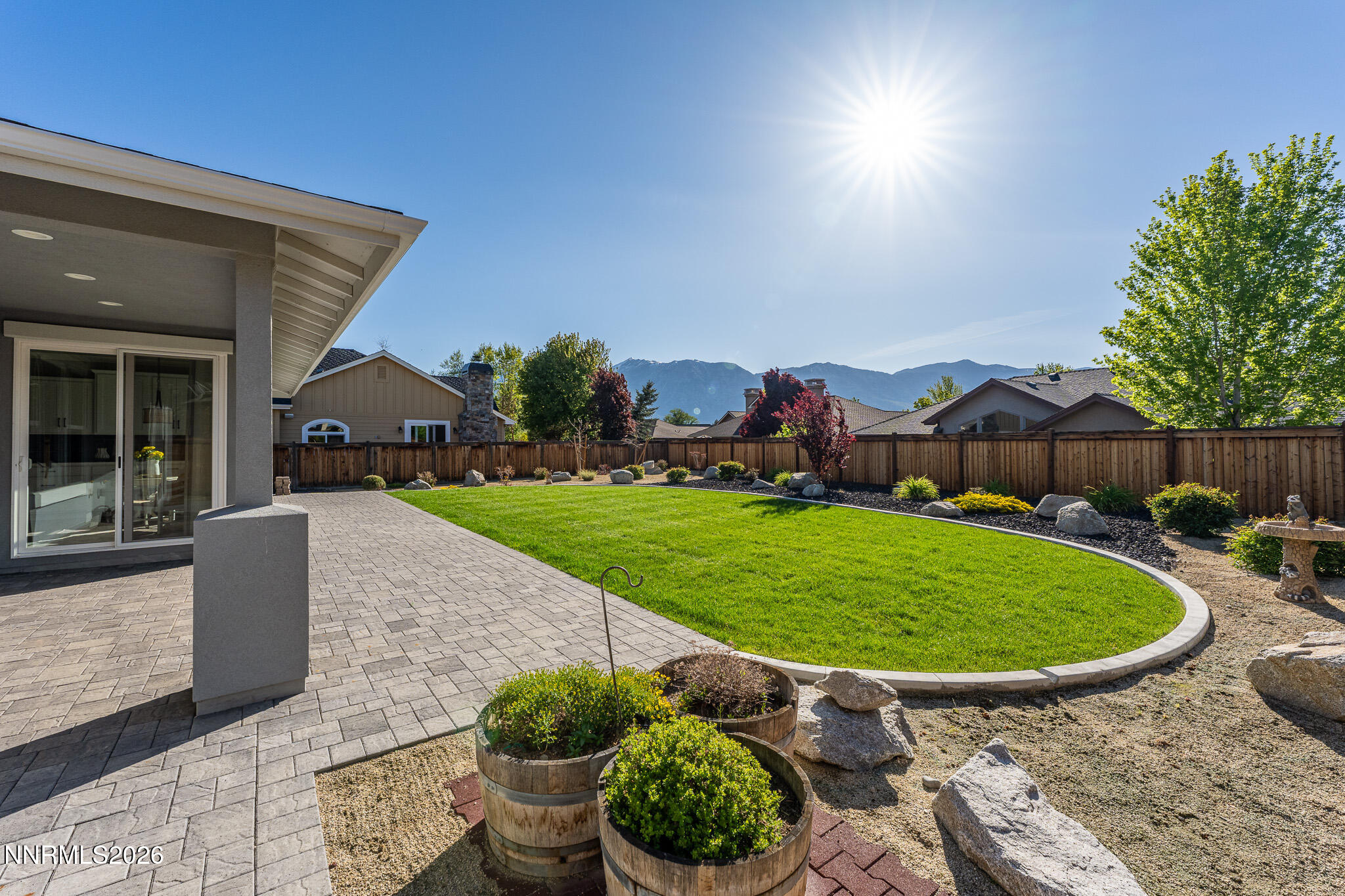 1016 Keystone Court Gardnerville, NV 89460 - Photo 37 of 47 back yard