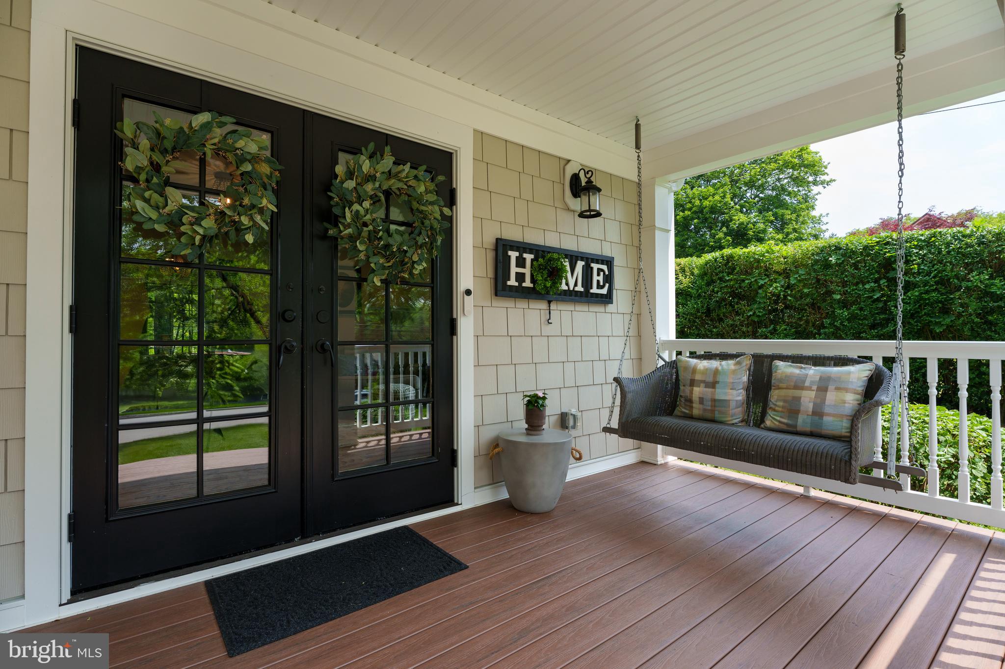 58 Haas Road Basking Ridge, NJ 07920 - Photo 7 of 53 Front porch with swing