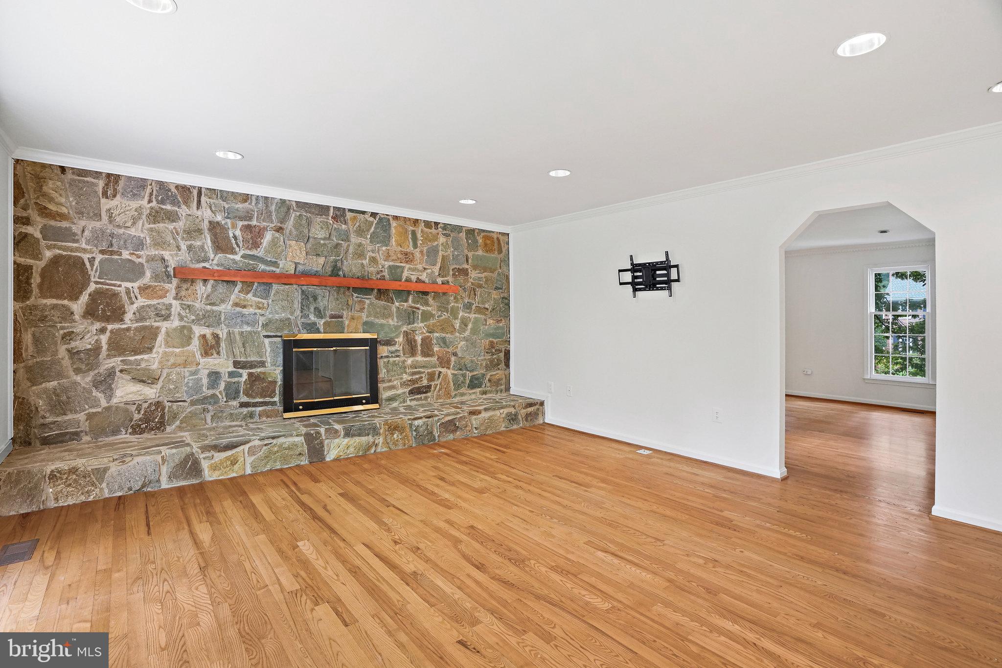 15515 Langside Street Silver Spring, MD 20905 - Photo 20 of 38 Family Room with Fireplace