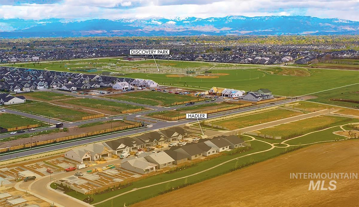 1700 East Hadler Street Meridian, ID 83642 - Photo 17 of 25 Expansive community development featuring new residential construction, established residential areas, and open parkland