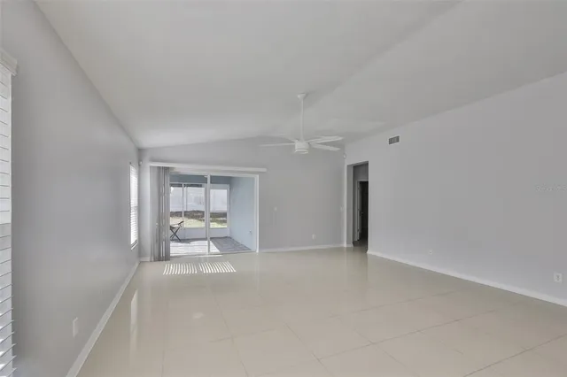 a view of a livingroom and a fireplace