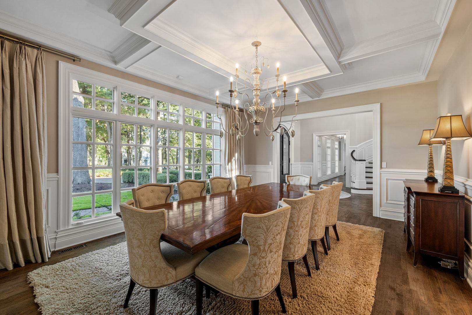 5021 Minkler Road Yorkville, IL 60560 - Photo 28 of 92 a view of a dining room with furniture window and outside view