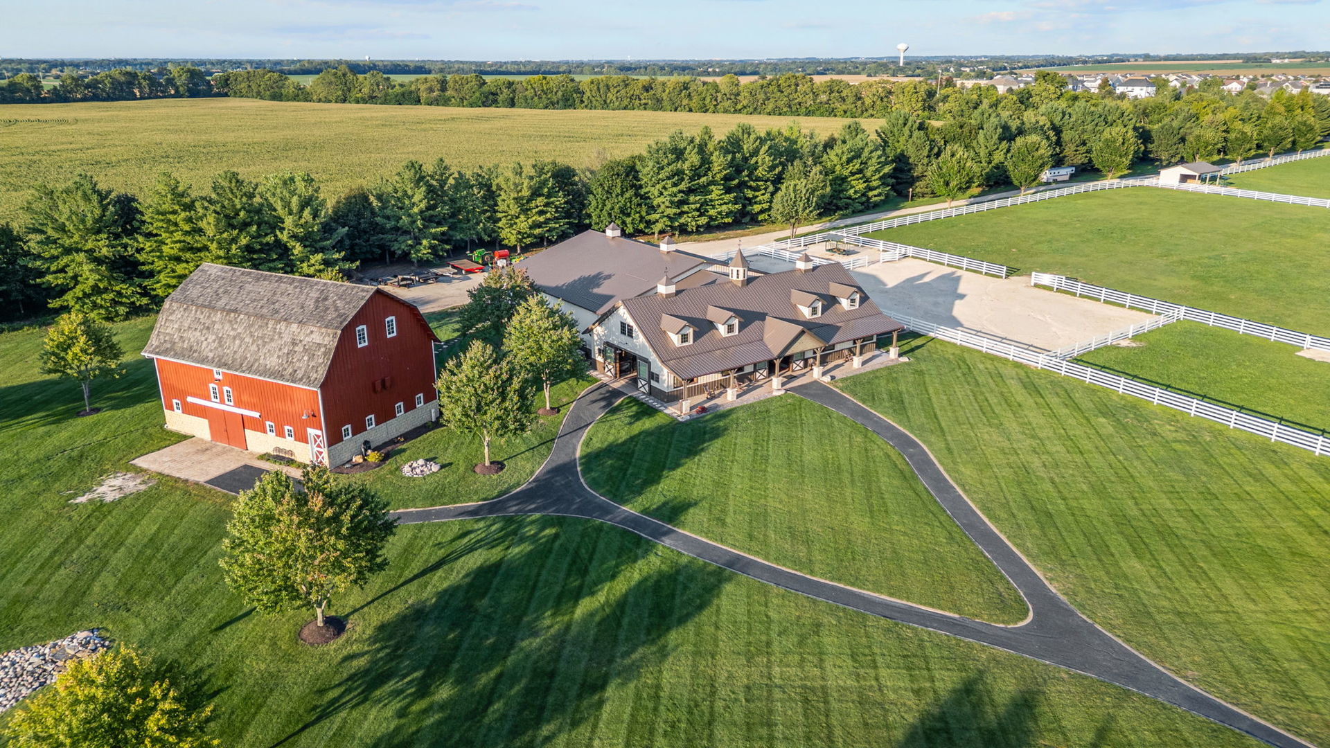 5021 Minkler Road Yorkville, IL 60560 - Photo 7 of 92 a aerial view of a house with a lake view
