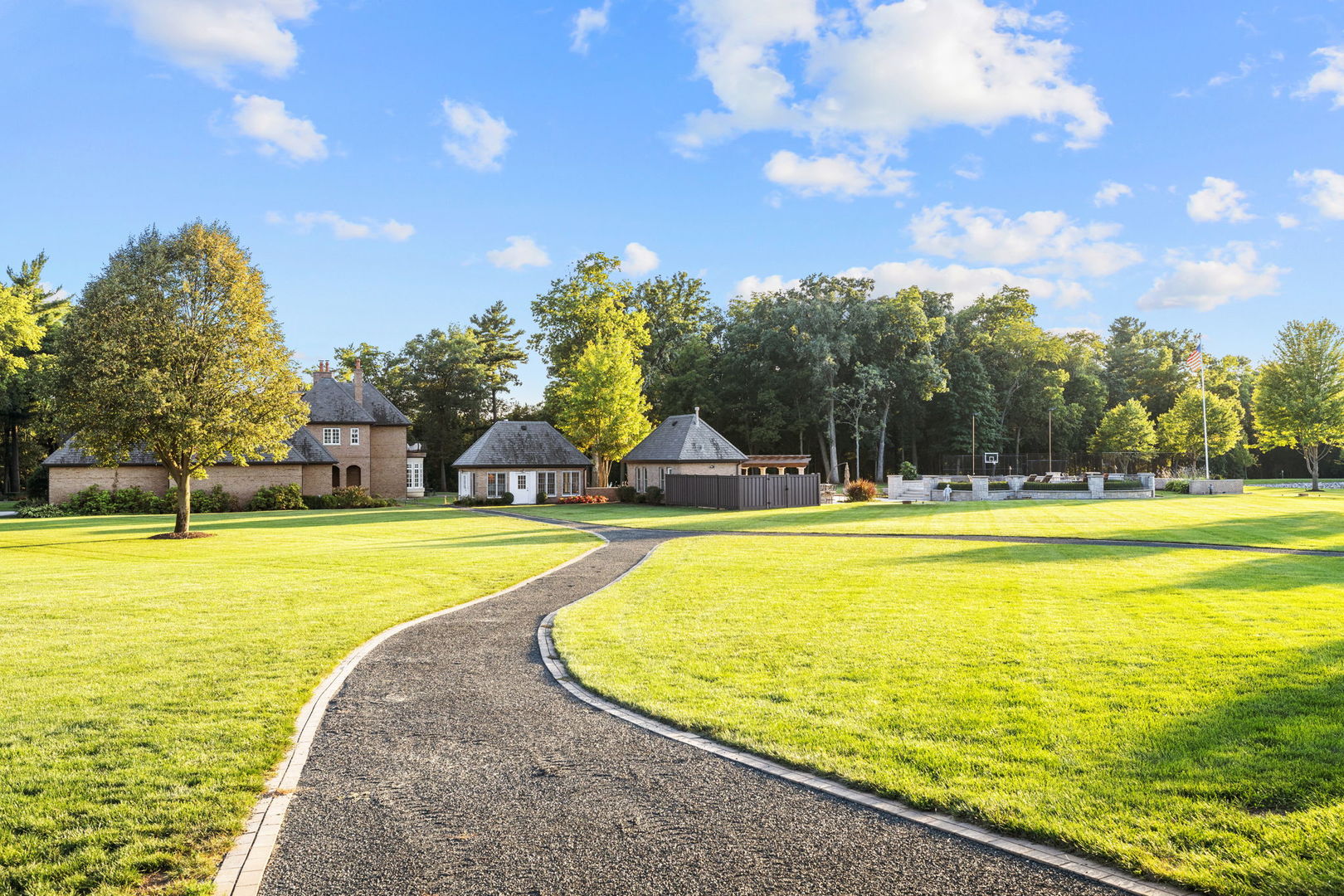 5021 Minkler Road Yorkville, IL 60560 - Photo 76 of 92 a view of an swimming pool and trees in the background
