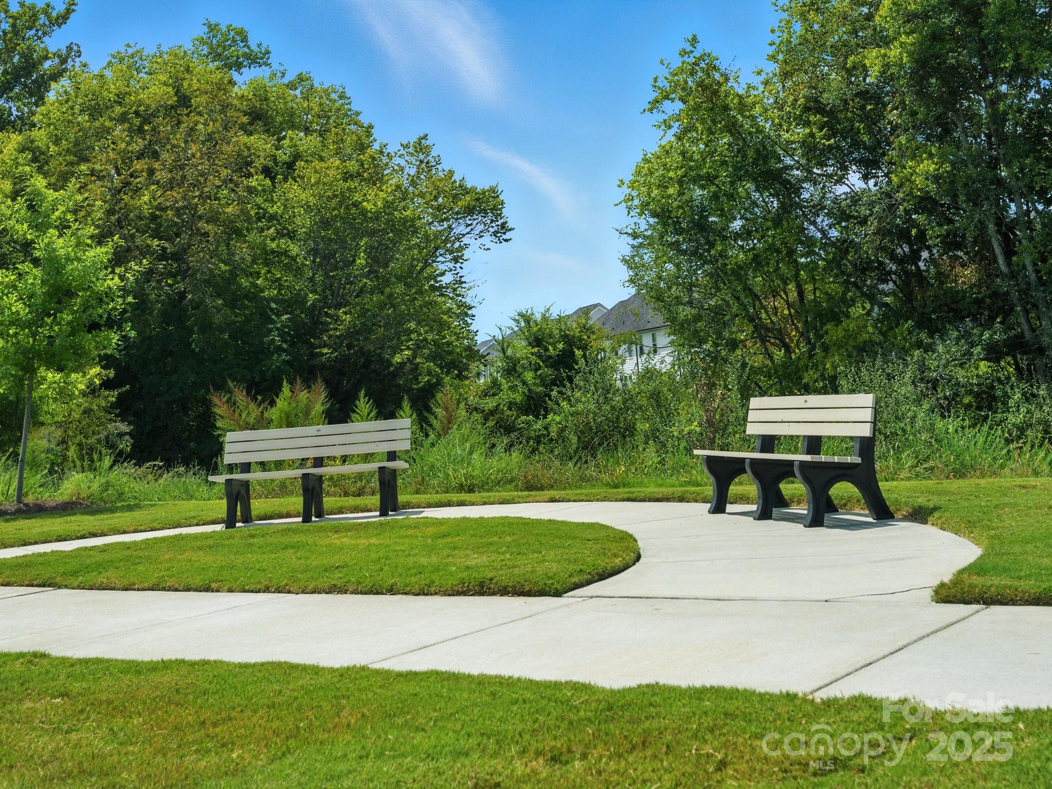 13156 Rover Street Charlotte, NC 28273 - Photo 33 of 37 a view of a park with trees