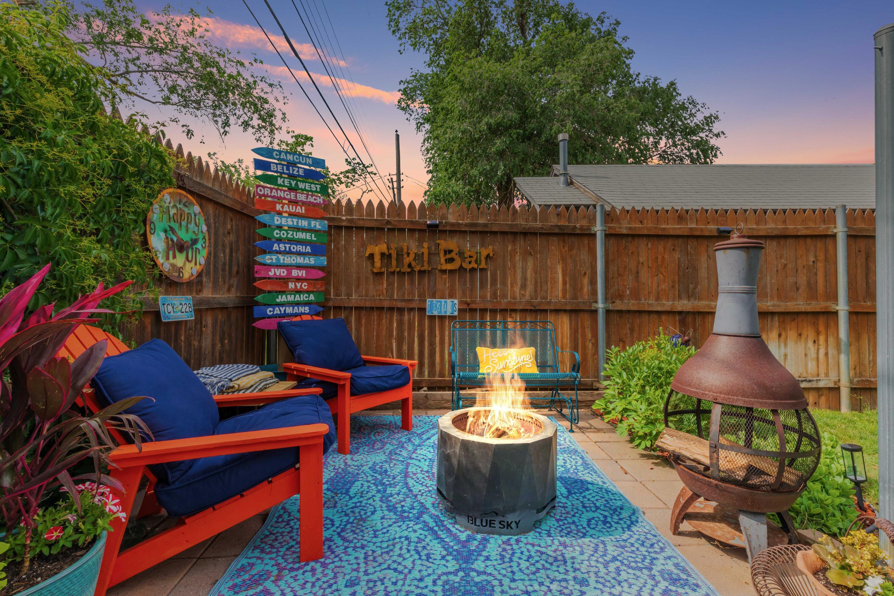 1007 South Alabama Street Amarillo, TX 79102 - Photo 55 of 55 a outdoor space with patio and a garden