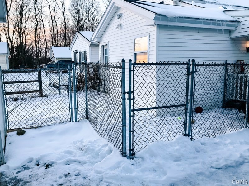 133 Spring Street Mexico, NY 13114 - Photo 18 of 20 Fenced Space for Pets Side Exterior