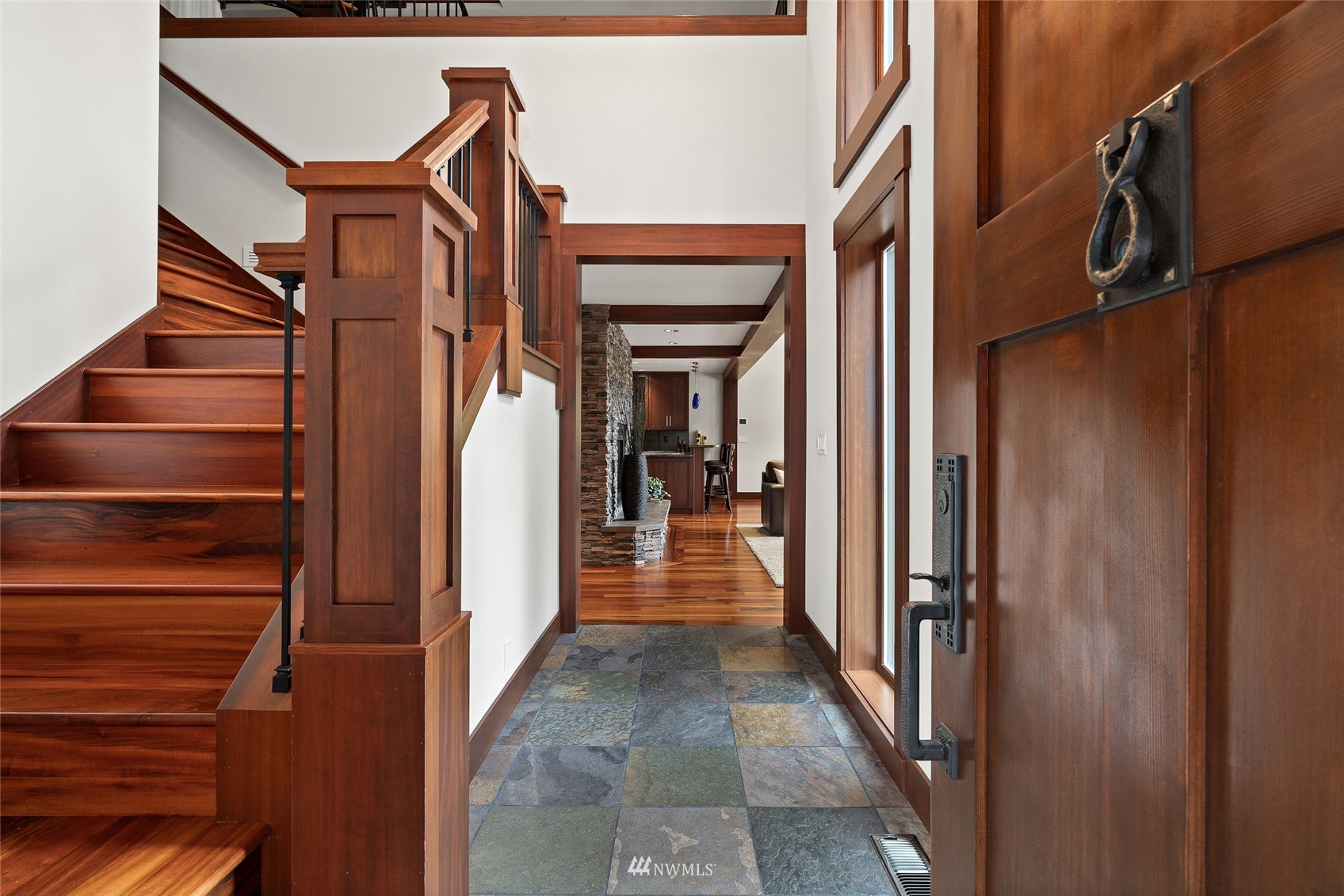 691 Kachess River Road Easton, WA 98925 - Photo 15 of 40 a view of a hallway with staircase