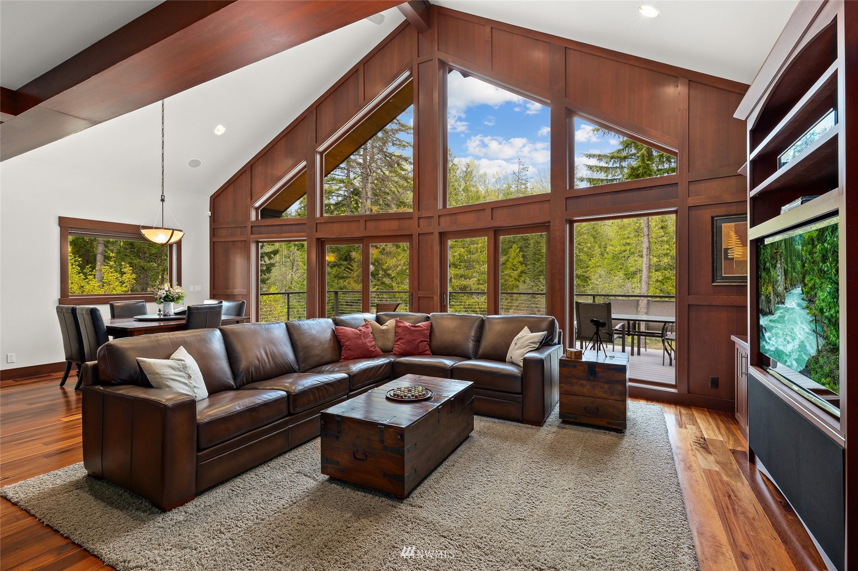 691 Kachess River Road Easton, WA 98925 - Photo 16 of 40 a living room with furniture and a large window